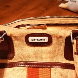 Samsonite Tan and Brown Men's Bag